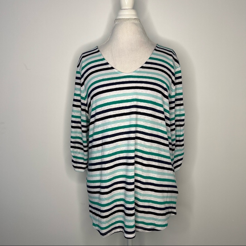 Liz Claiborne Linen Top